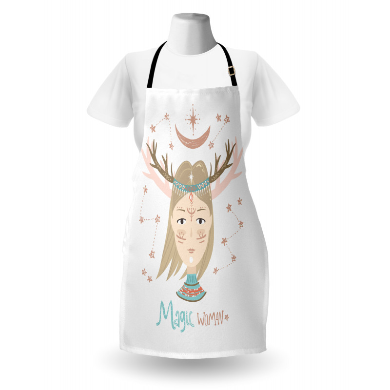 Magic Woman Elk Horns Apron