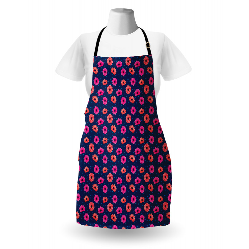 Blooming Polka Dots Apron