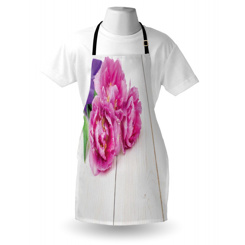 Tulips Tied with a Ribbon Apron