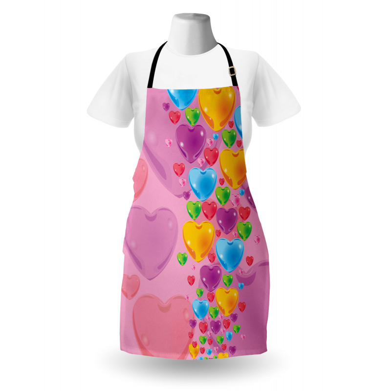 Love Romantic Hearts Apron