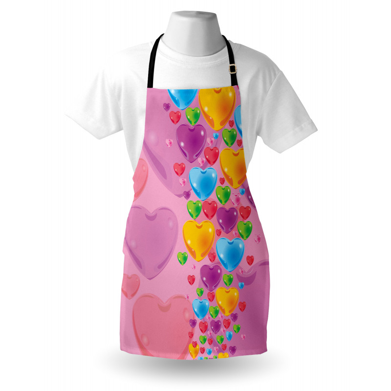 Love Romantic Hearts Apron