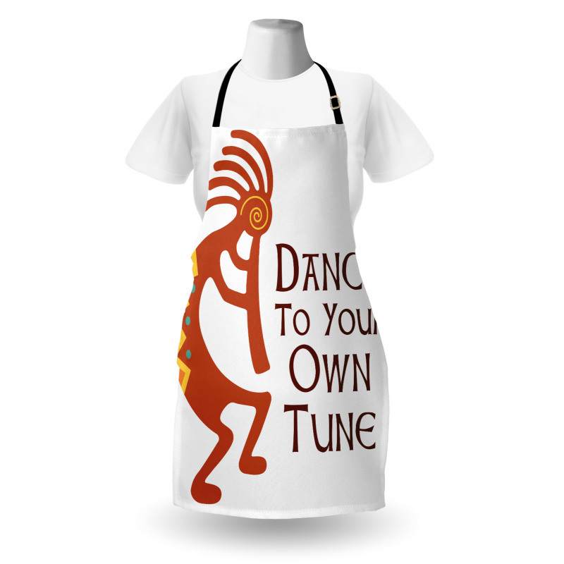 Tribal Dance Symbol Art Apron