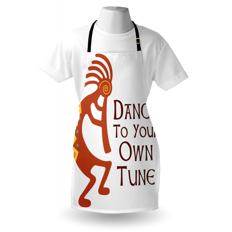 Tribal Dance Symbol Art Apron