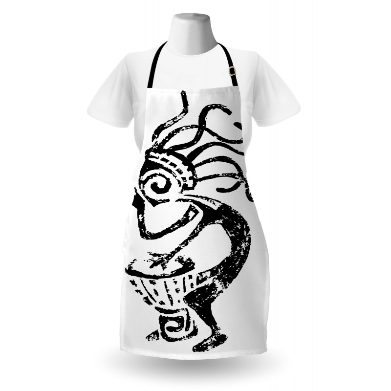 Cave Motif Darbuka Music Apron