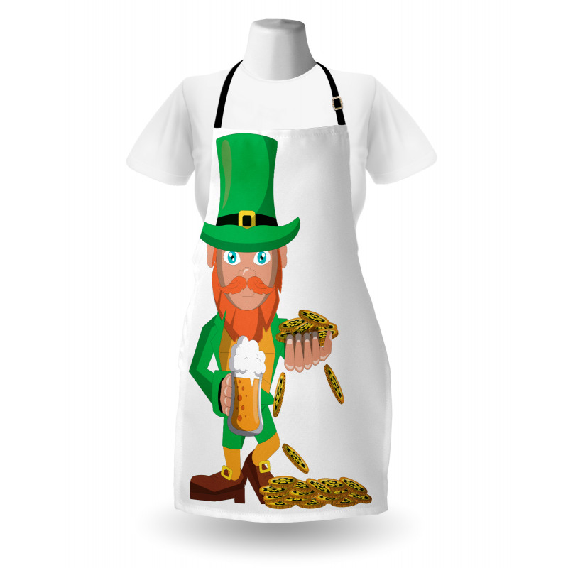 Holding Coins Beer Apron