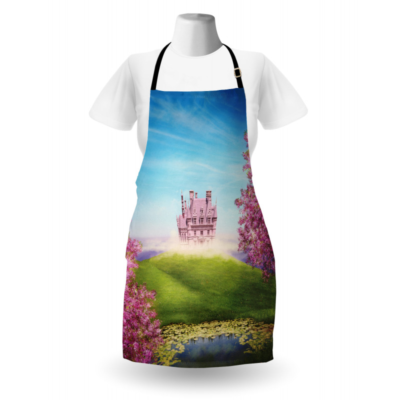 Fairy Castle Cheery Blooms Apron