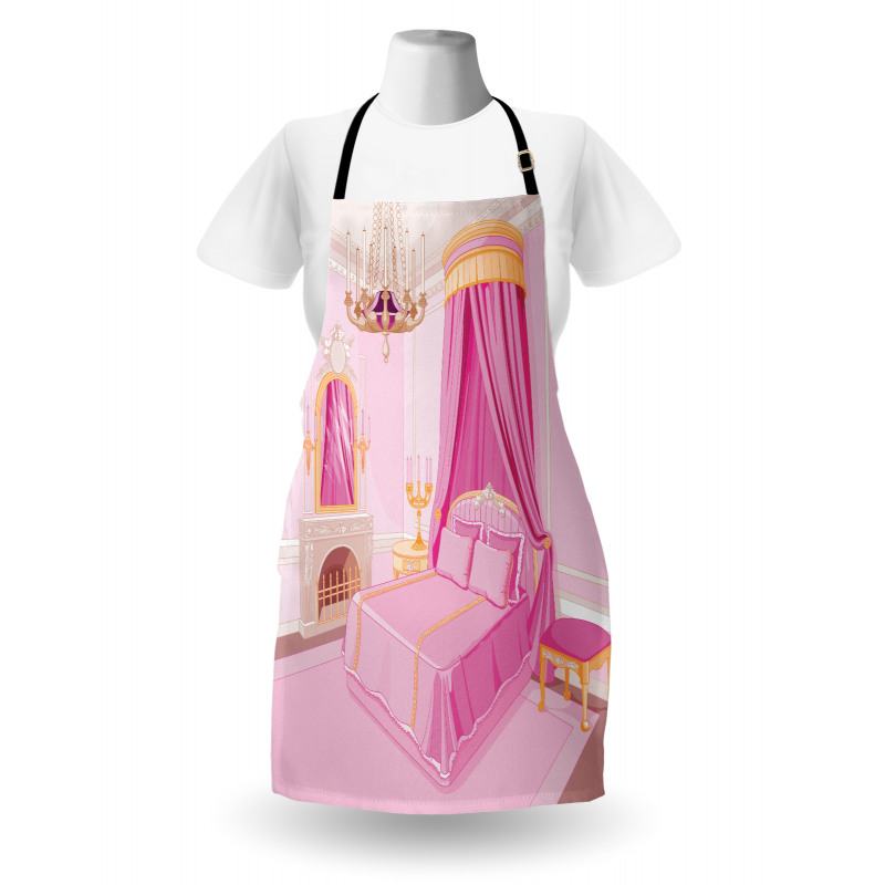 Princess Bedroom Interior Apron