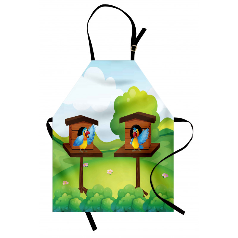 Winged Animals Nest Apron