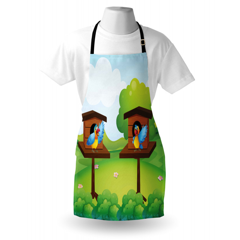 Winged Animals Nest Apron