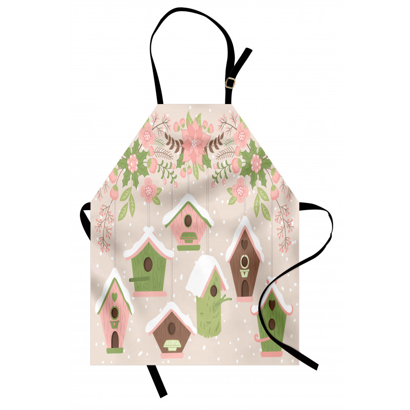 Pastel Floral Snow Nest Apron