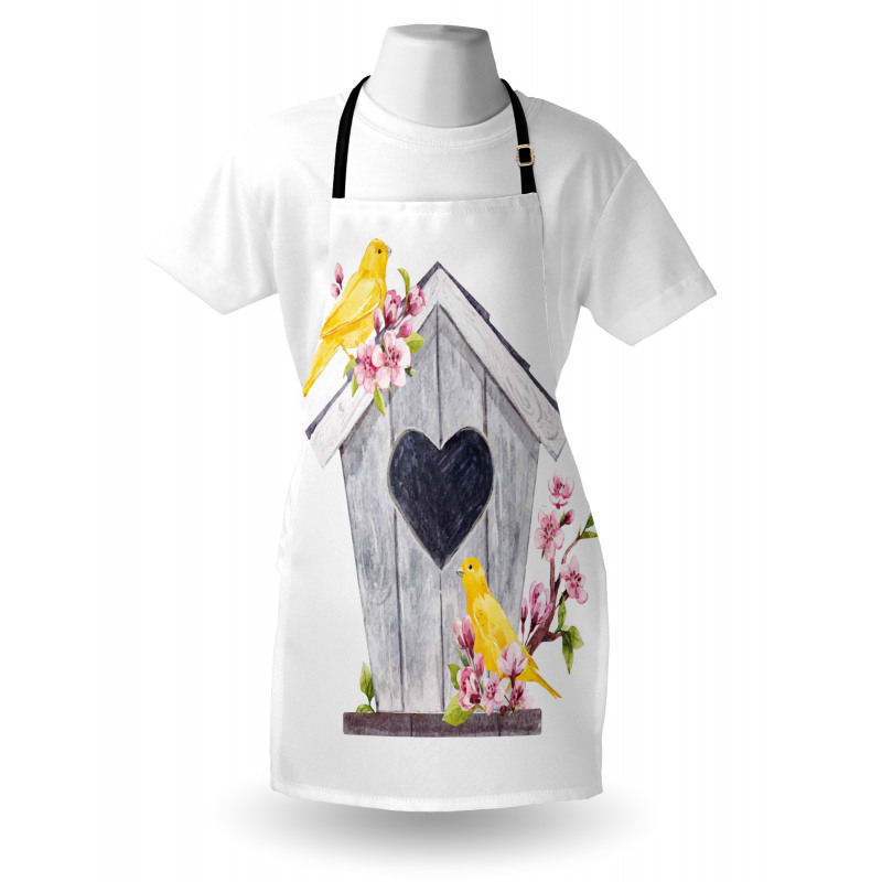 Heart Floral Nest Apron