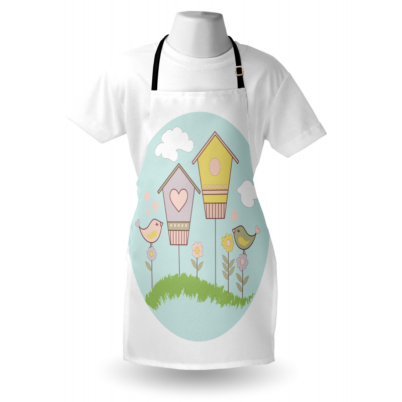 Meadow Flower Nest Cloud Apron