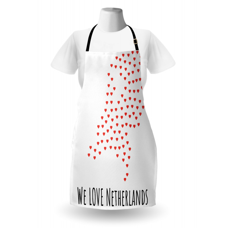 Love Netherlands Wording Apron