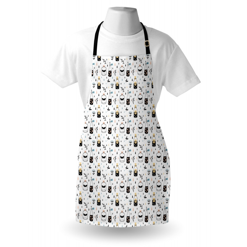 Witchcraft Magic Bottles Apron