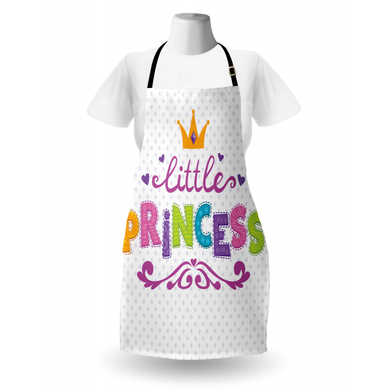 Çocuklar için Mutfak Önlüğü Küçük Prenses
