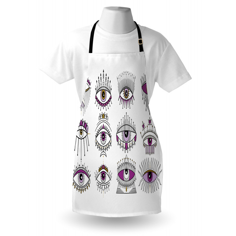 Evil Seeing Eye Sign Apron