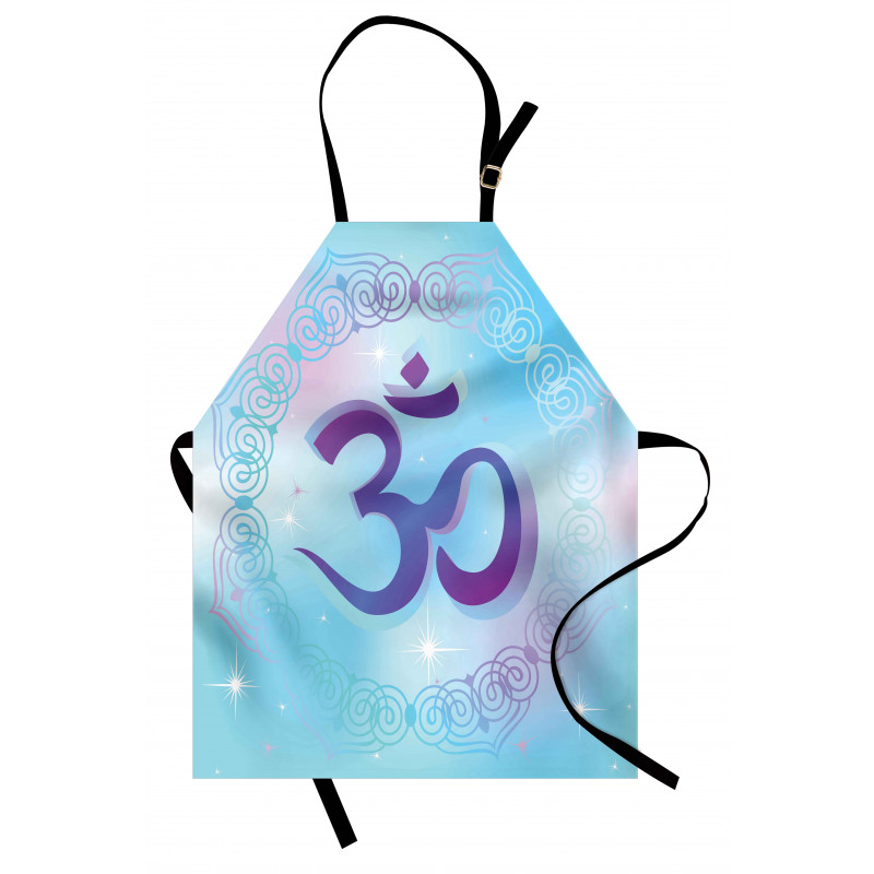 Oriental Symbol Meditation Apron