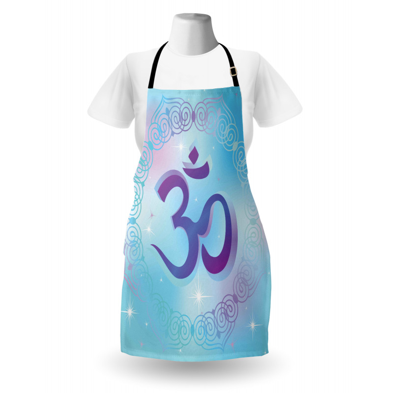 Oriental Symbol Meditation Apron