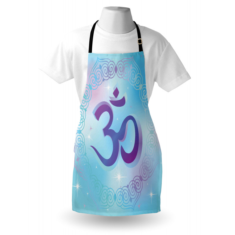 Oriental Symbol Meditation Apron