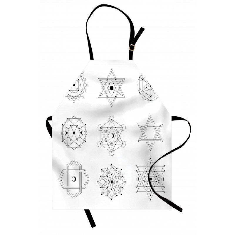 Line Shaped Geometry Apron