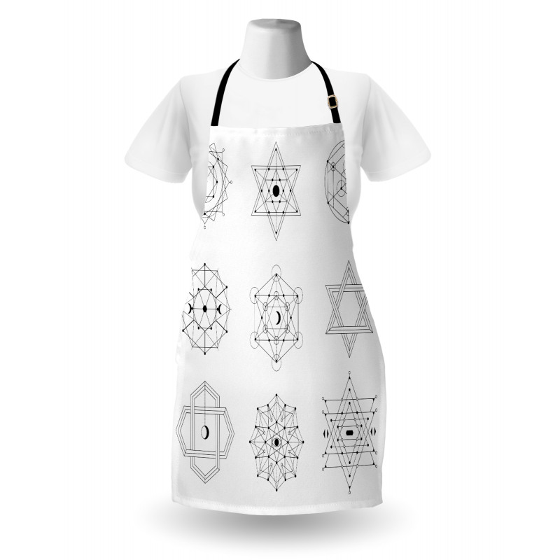 Line Shaped Geometry Apron