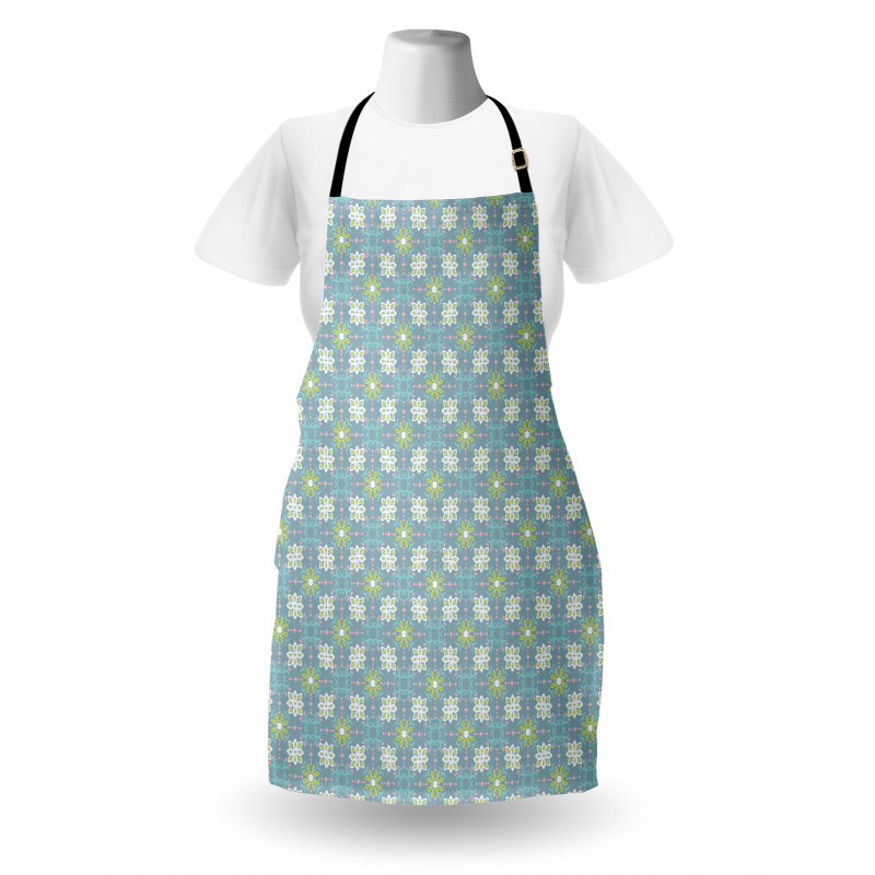 Tender Vintage Floral Pattern Apron