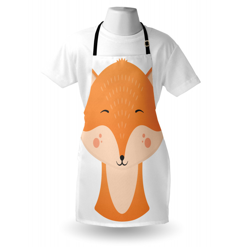 Happy Animal Face Simplicity Apron