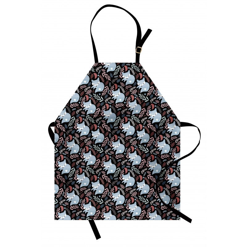 Sleeping Animal and Branches Apron