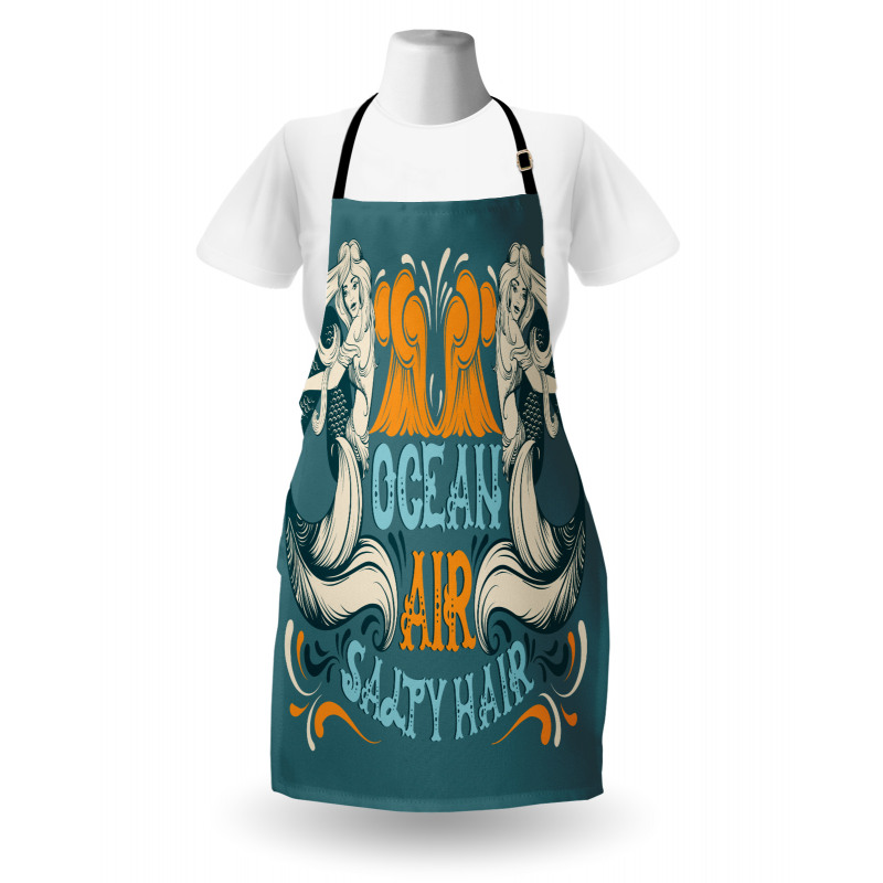 Mermaid Summer Sea Apron