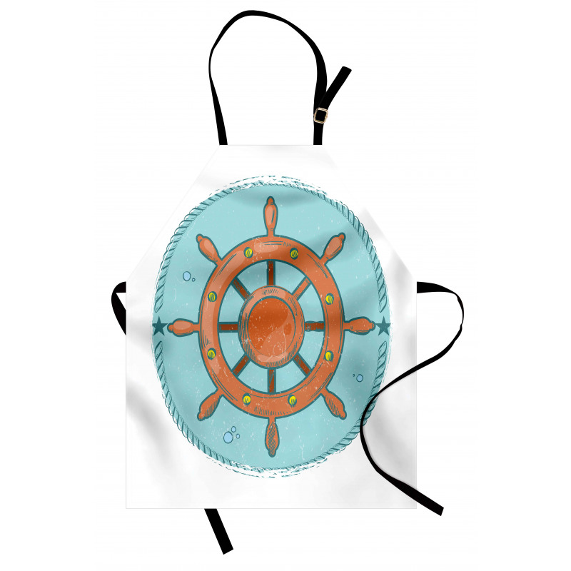 Wheel Cartoon Apron