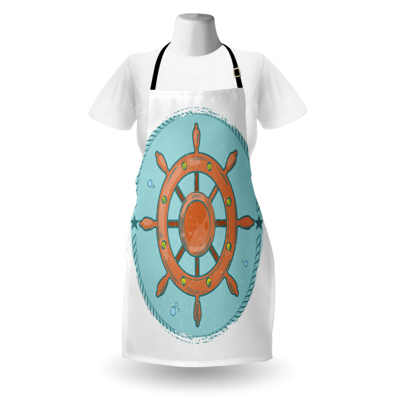 Wheel Cartoon Apron