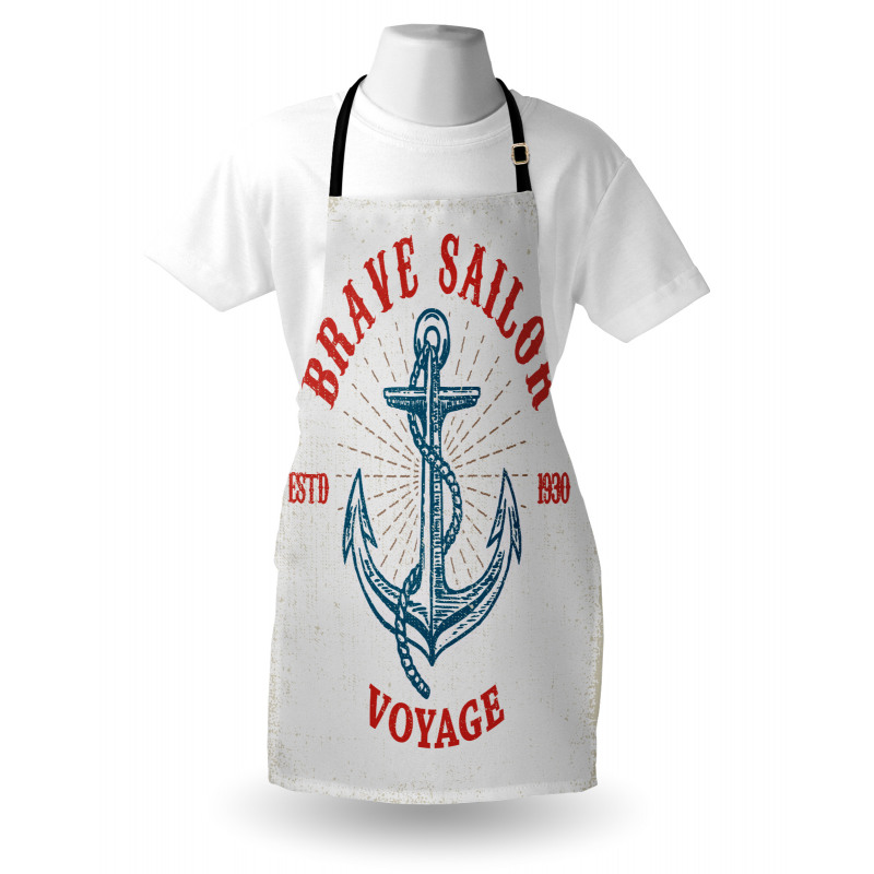 Voyage Anchor Art Apron