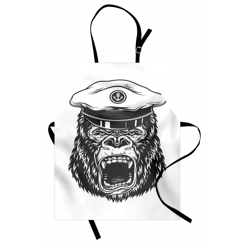 Seaman Gorilla Art Apron