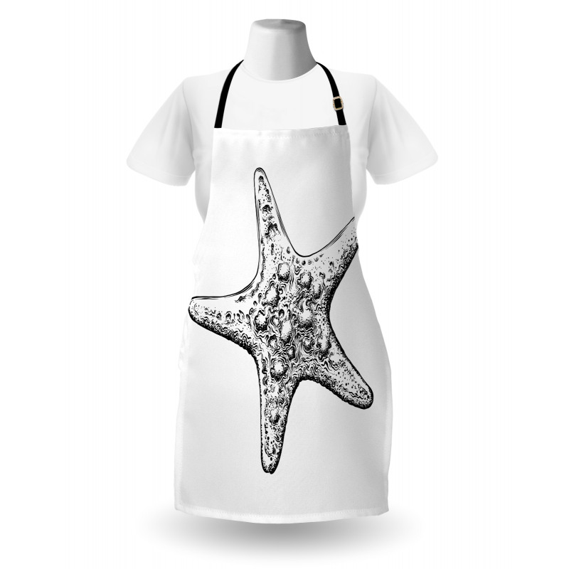 Starfish Sketch Apron