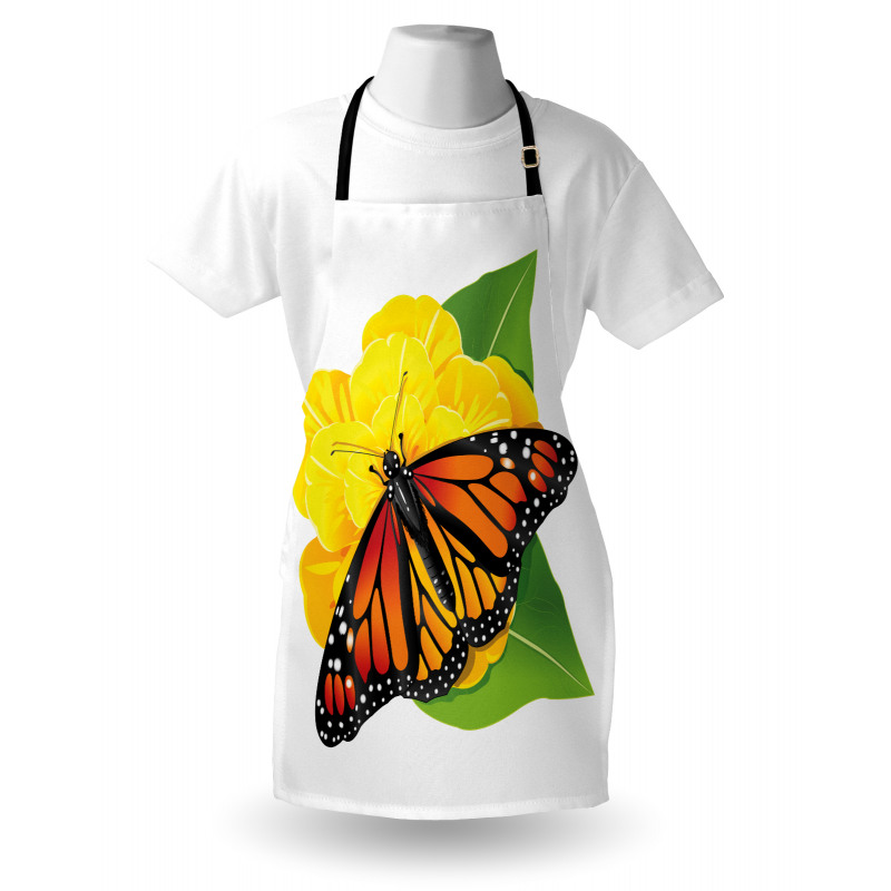 Moth Flower Apron