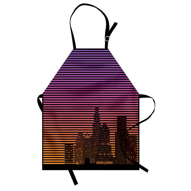 80's Skyline Apron