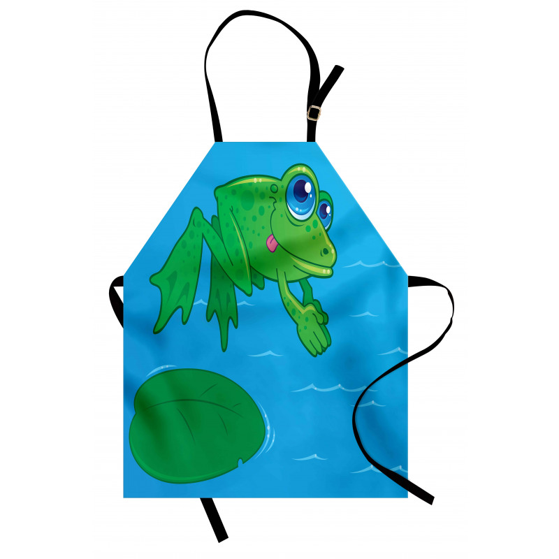 Diving Animal from a Leaf Apron