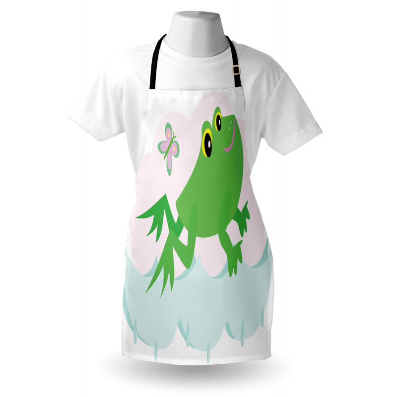 Nursery Jumping Animal Apron