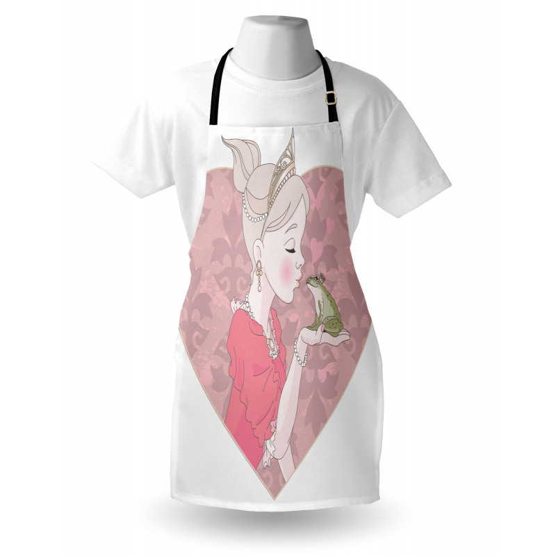 Fairytale Princess Kiss Art Apron