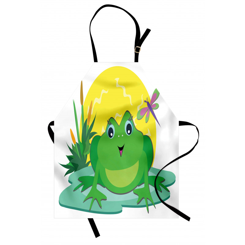 Animal on Leaf Cartoon Sun Apron