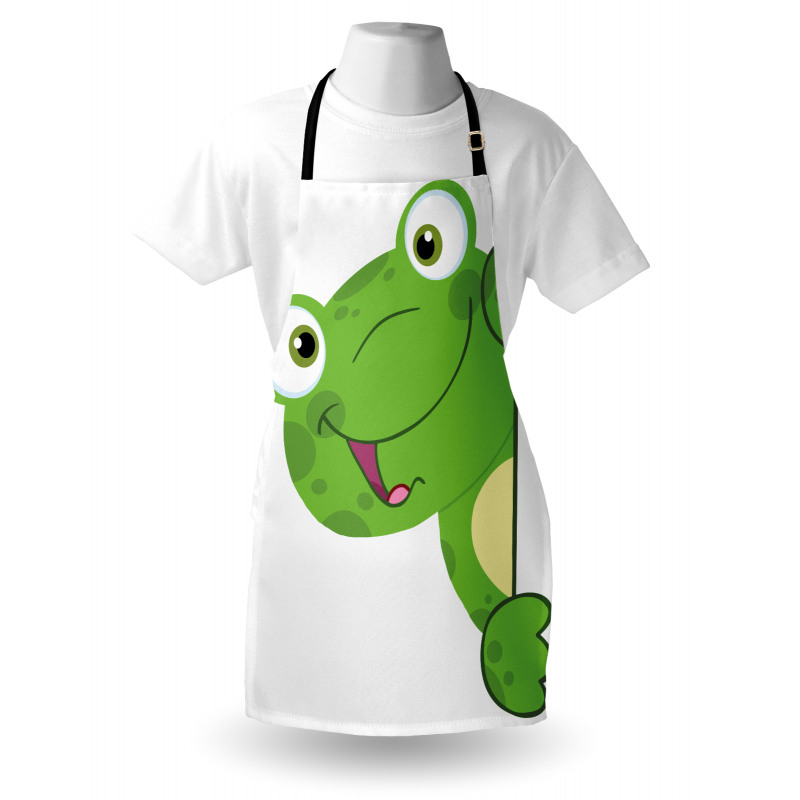 Cartoon Smiling Animal Apron