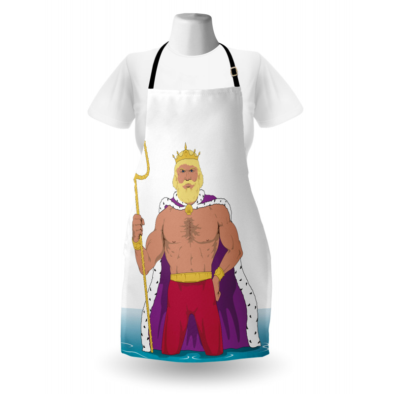 King of the Ocean Drawing Apron