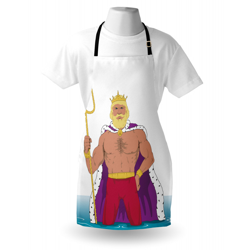 King of the Ocean Drawing Apron