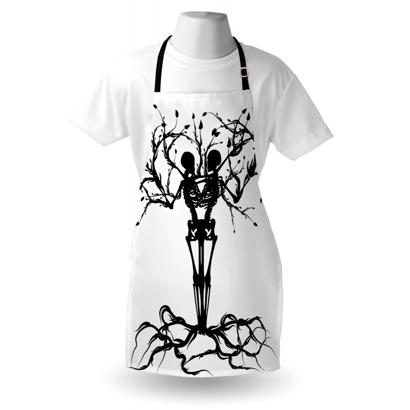 Bone Tree Gothic Apron