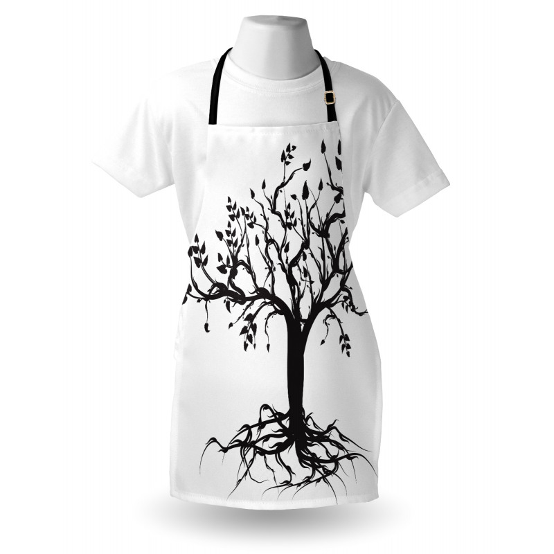 Nature Silhouette Art Apron