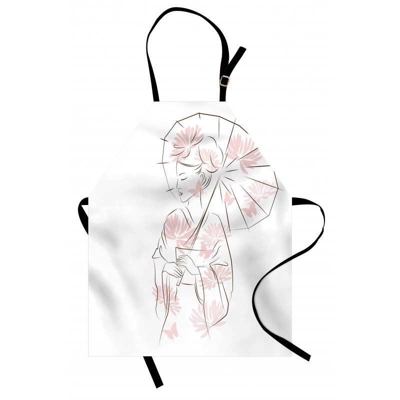 Geisha Girl Apron