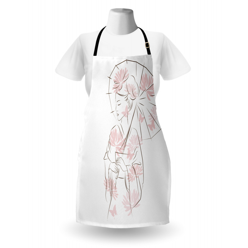 Geisha Girl Apron