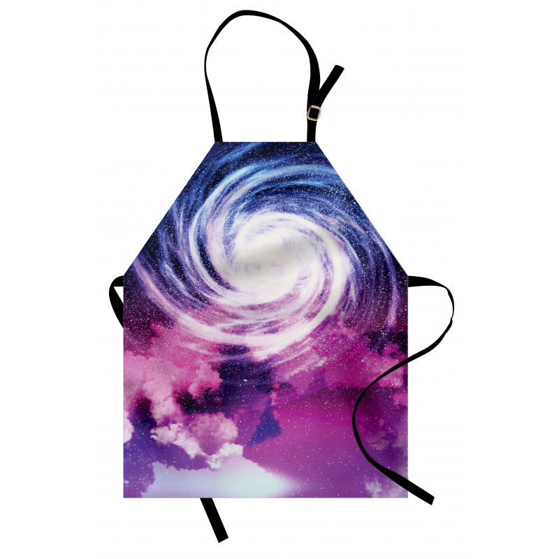 Cosmic Swirling Pattern Apron