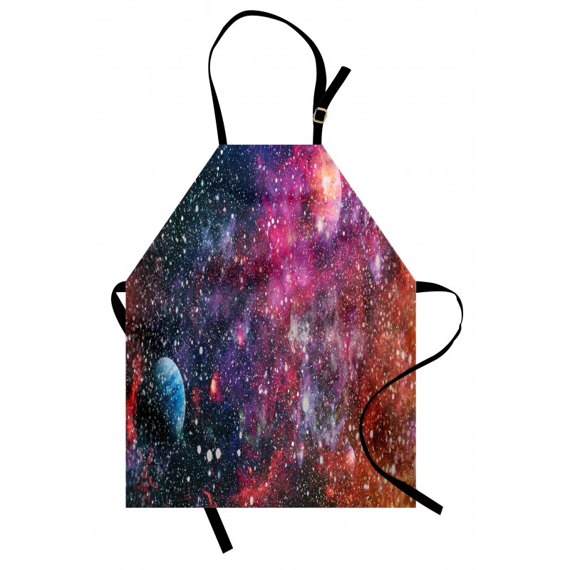 Abstract Jumble Space Apron