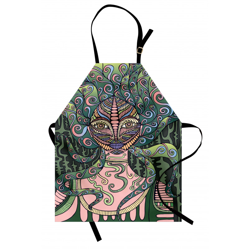 Modern Mystic Girl Apron